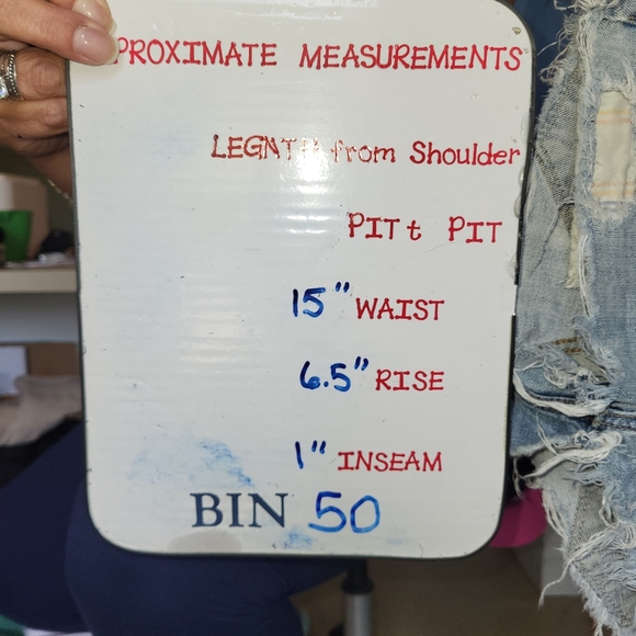 American Eagle Distressed Short Shorts - Picture 2 of 7